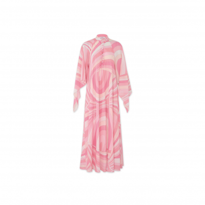 PUCCI PRINTED COTTON KAFTAN DRESS 5HRL355H754040